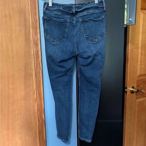 Old Navy Blue Skinny Jeans - Picture 2 of 3